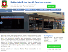 Tablet Screenshot of bettermedicine.com.au